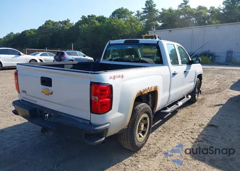 2015 Chevrolet Silverado 1500 Wt из США, поврежденный, VIN 1GCVKPECXFZ294846
